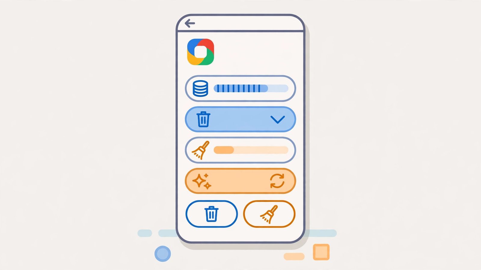 The Gboard app info screen with storage options — android autocorrect not working fix guide