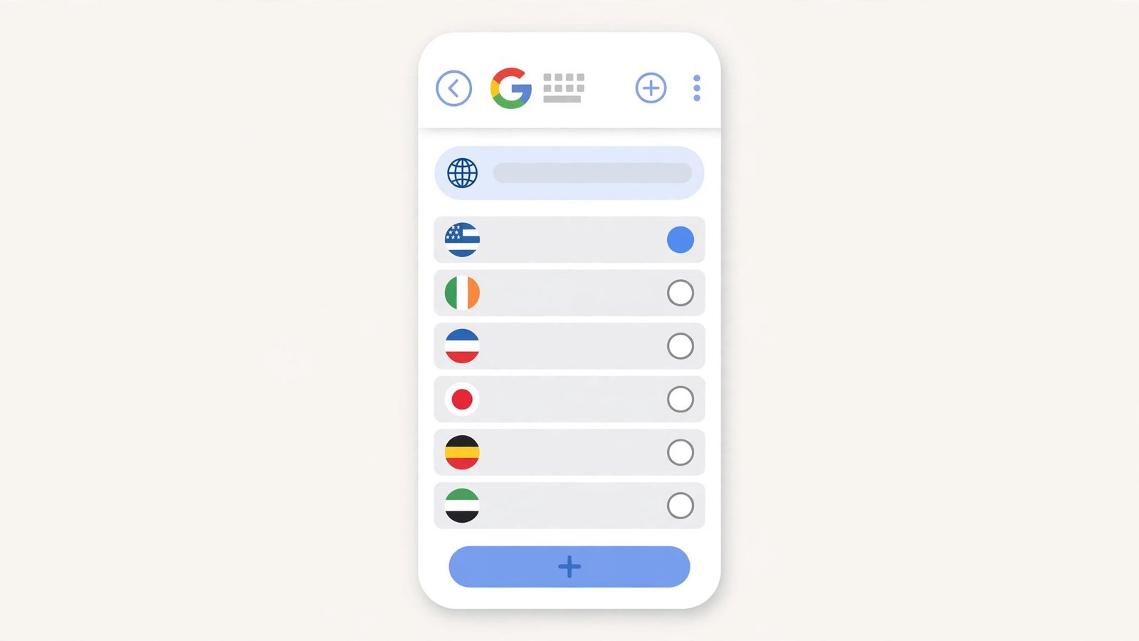 Gboard language settings with a language list — android autocorrect not working fix guide
