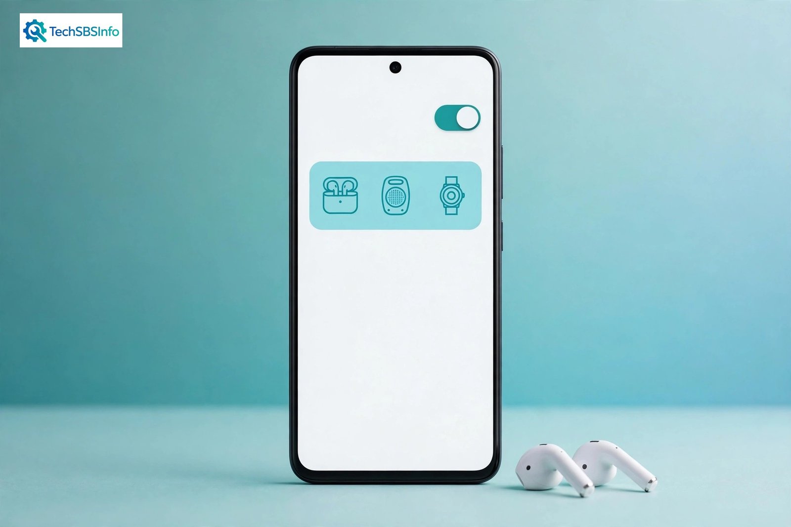 Android phone with earbuds showing how to fix android bluetooth keeps disconnecting