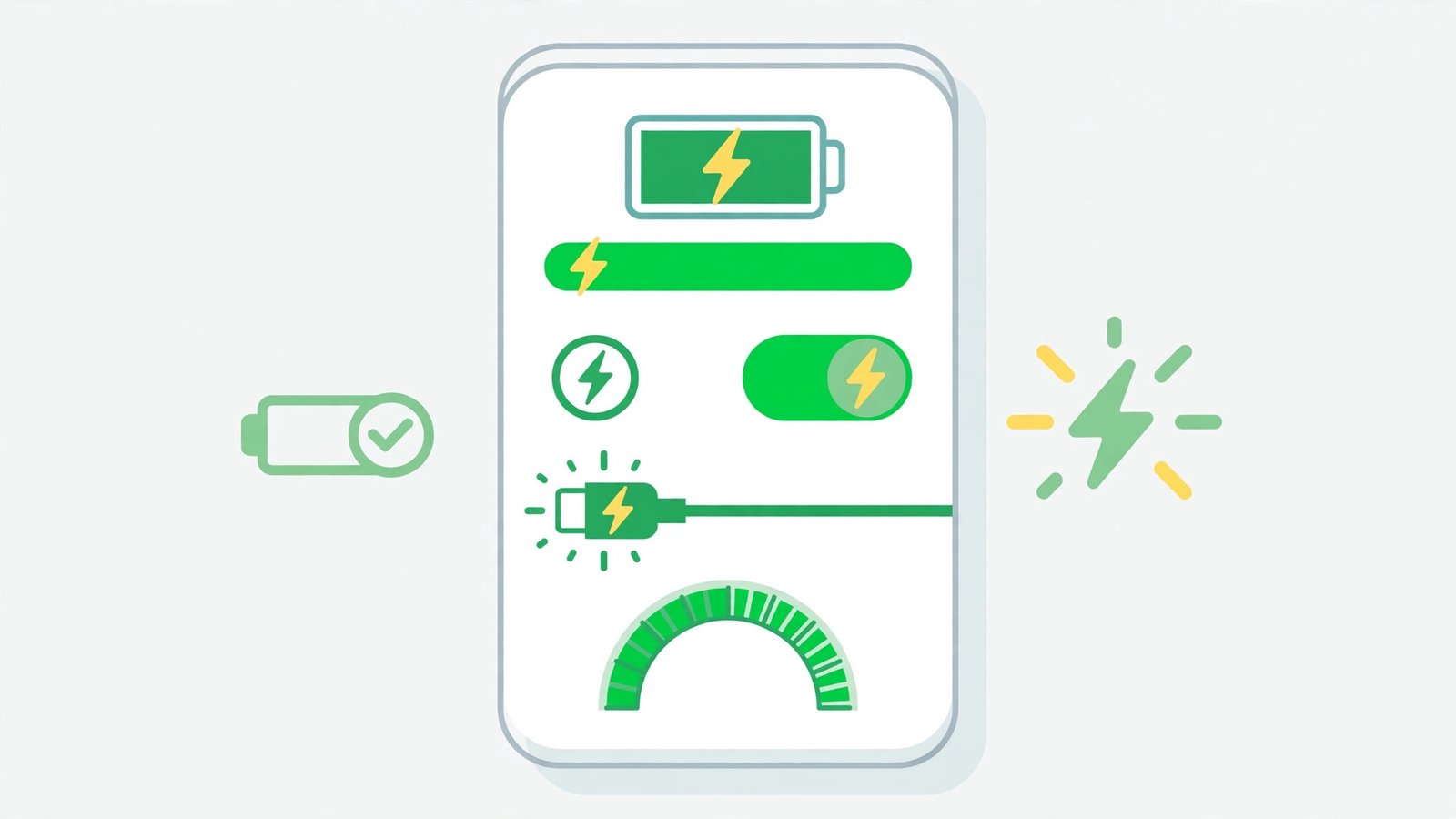 Android Battery settings with the fast charging toggle — android fast charging not working fix guide