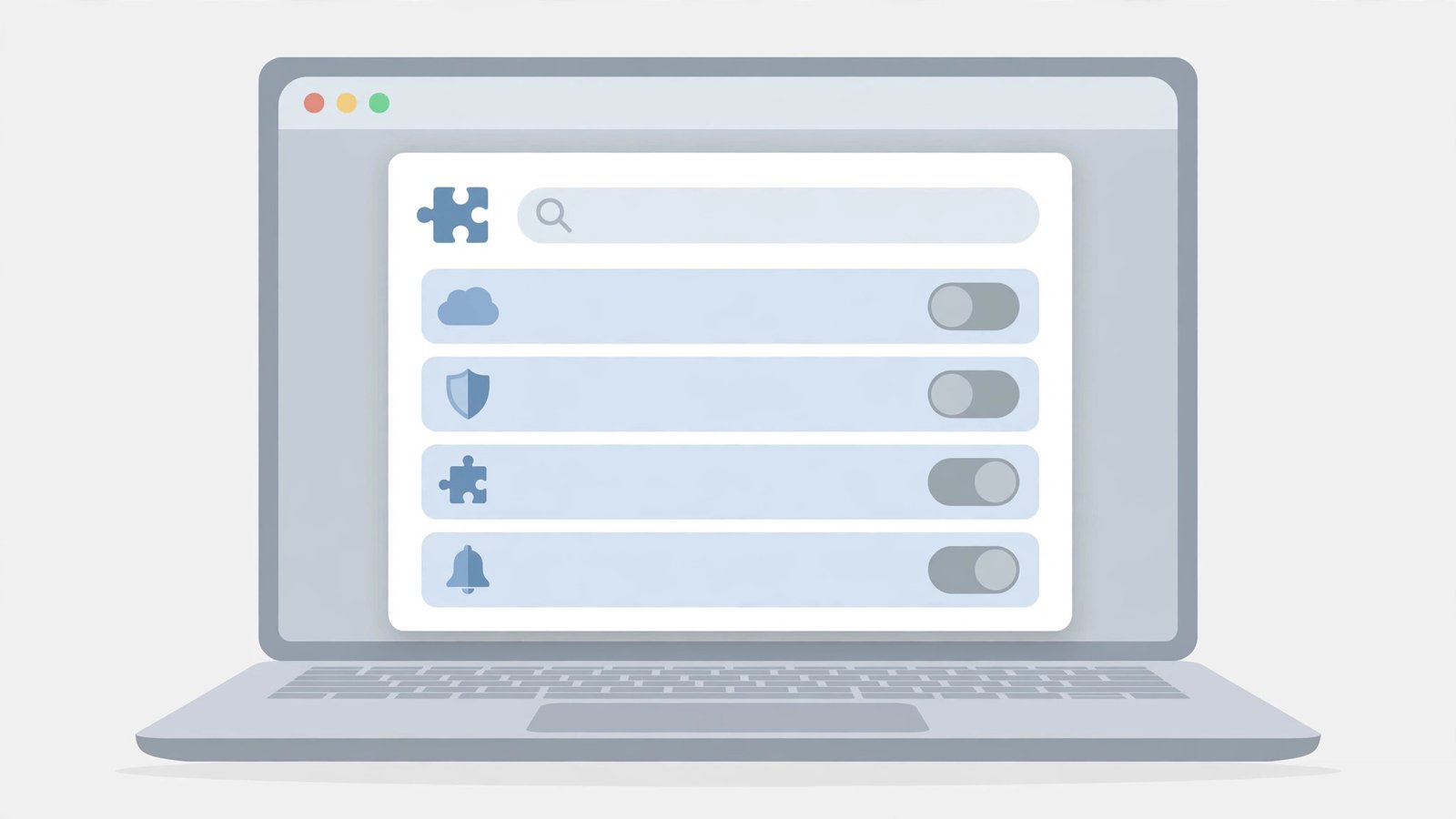 Switching off extensions on the Chrome extensions page — chrome browser lagging on windows fix guide