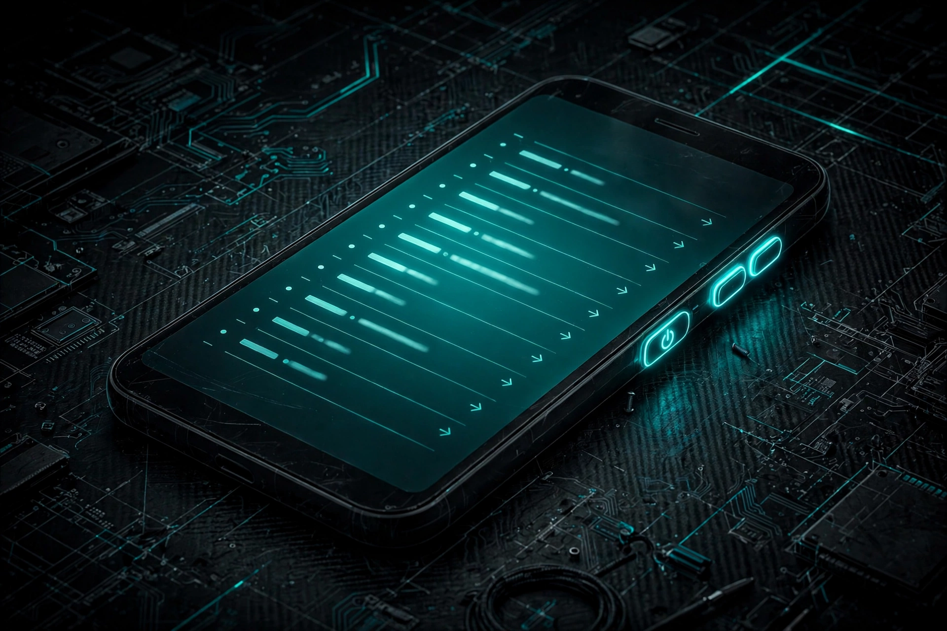 Android storage full but nothing stored — recovery mode used to wipe the cache partition