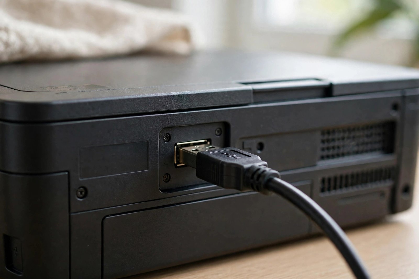 windows 11 printer not detected usb cable