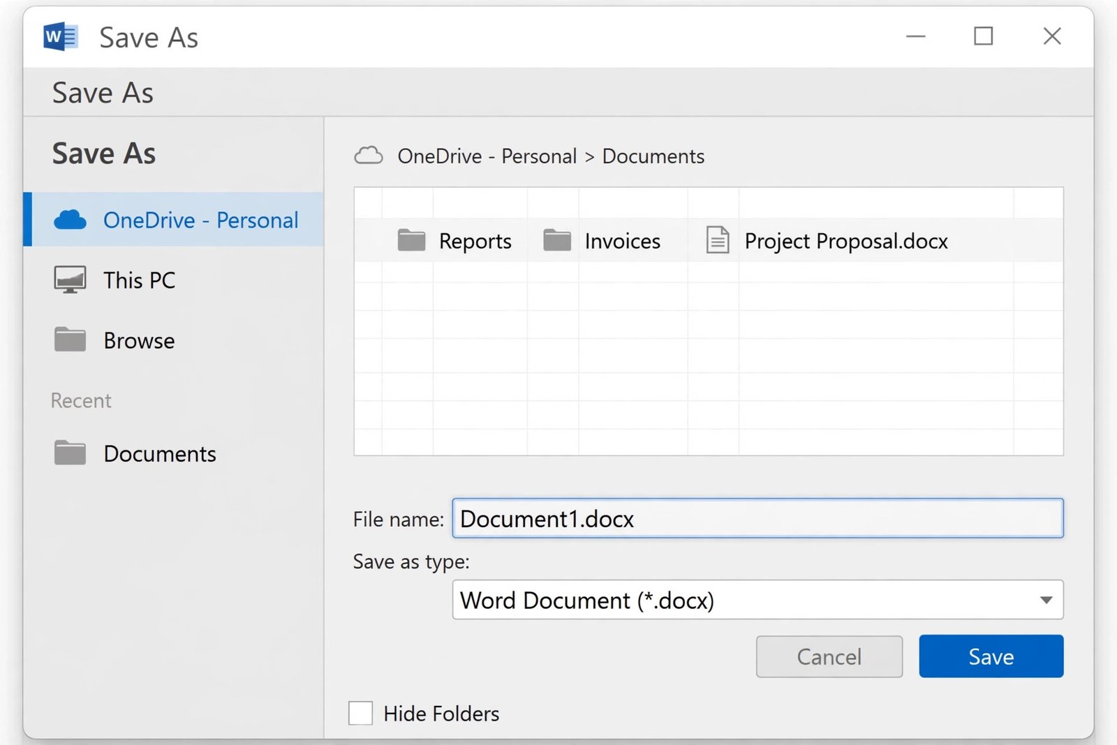 microsoft word read only mode fix: saving an editable copy with the Save As dialog